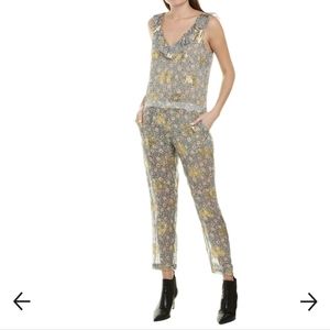 The Kooples Western Flowers Jumpsuit